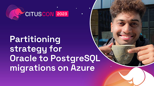 video thumbnail for Partitioning strategy for Oracle to PostgreSQL migrations on Azure
