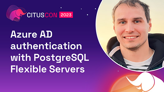 video thumbnail for Azure AD authentication with PostgreSQL Flexible Servers