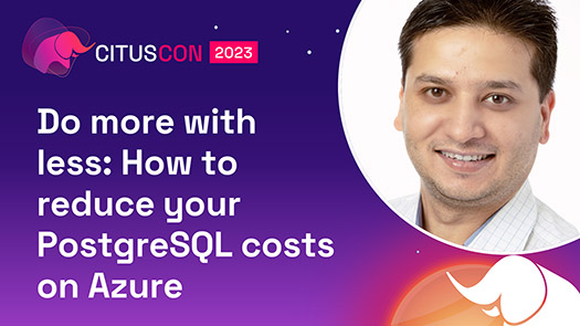 video thumbnail for Do more with less: How to reduce your PostgreSQL costs on Azure