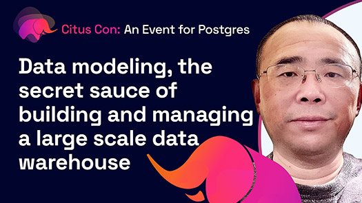 video thumbnail for Data modeling, the secret sauce of building and managing a large scale data warehouse